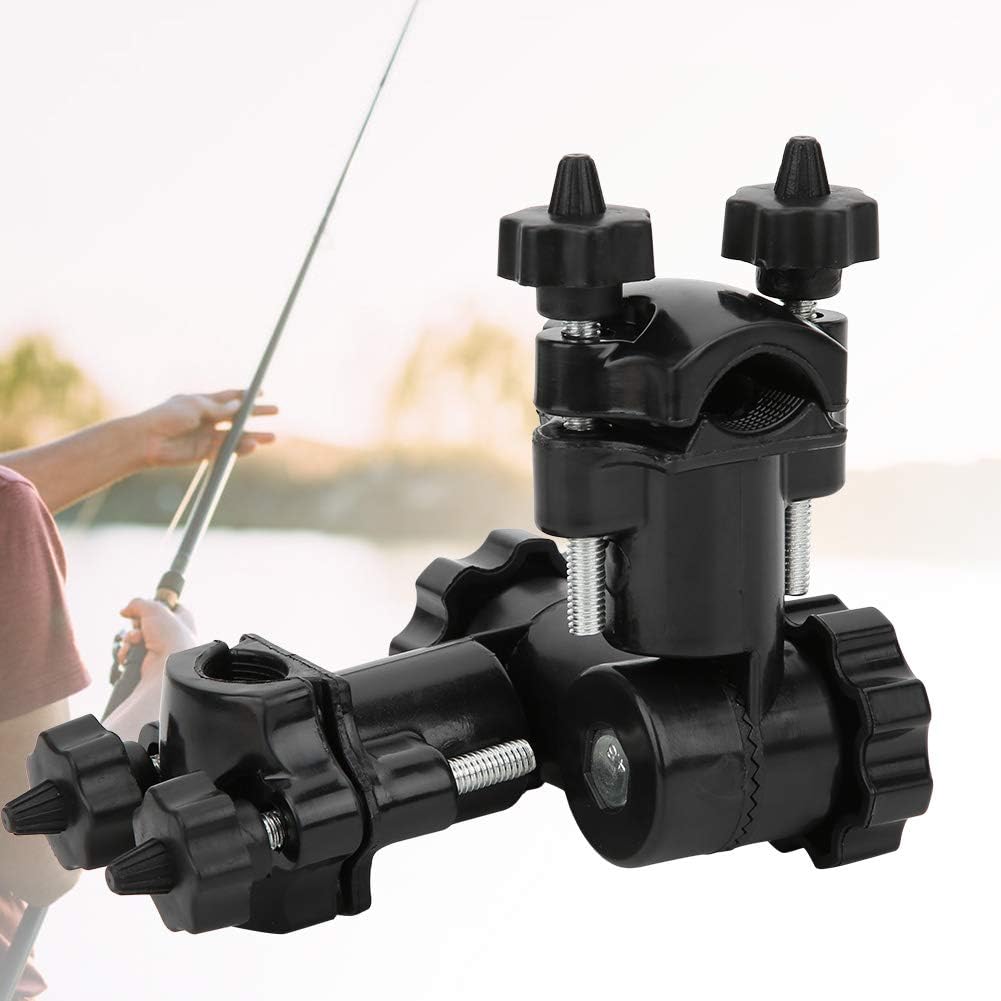 Generic Multifunction Universal Umbrella Bracket Fishing Accessory Stand with 360 Degree Adjustable Rotatable Locking Design for Fishing Chair Rod Platform Box