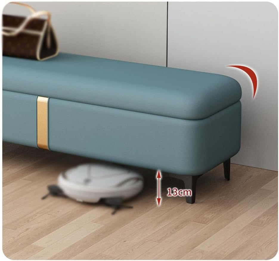 Modern Shoe Changing Bench Storage Long Sofa Rectangular Bed End Stool Entryw...