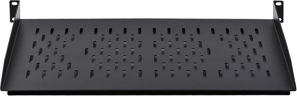 RackPath 1U Cantilever Universal Rack Shelf - 10in Deep – Rackmount Shelf for...