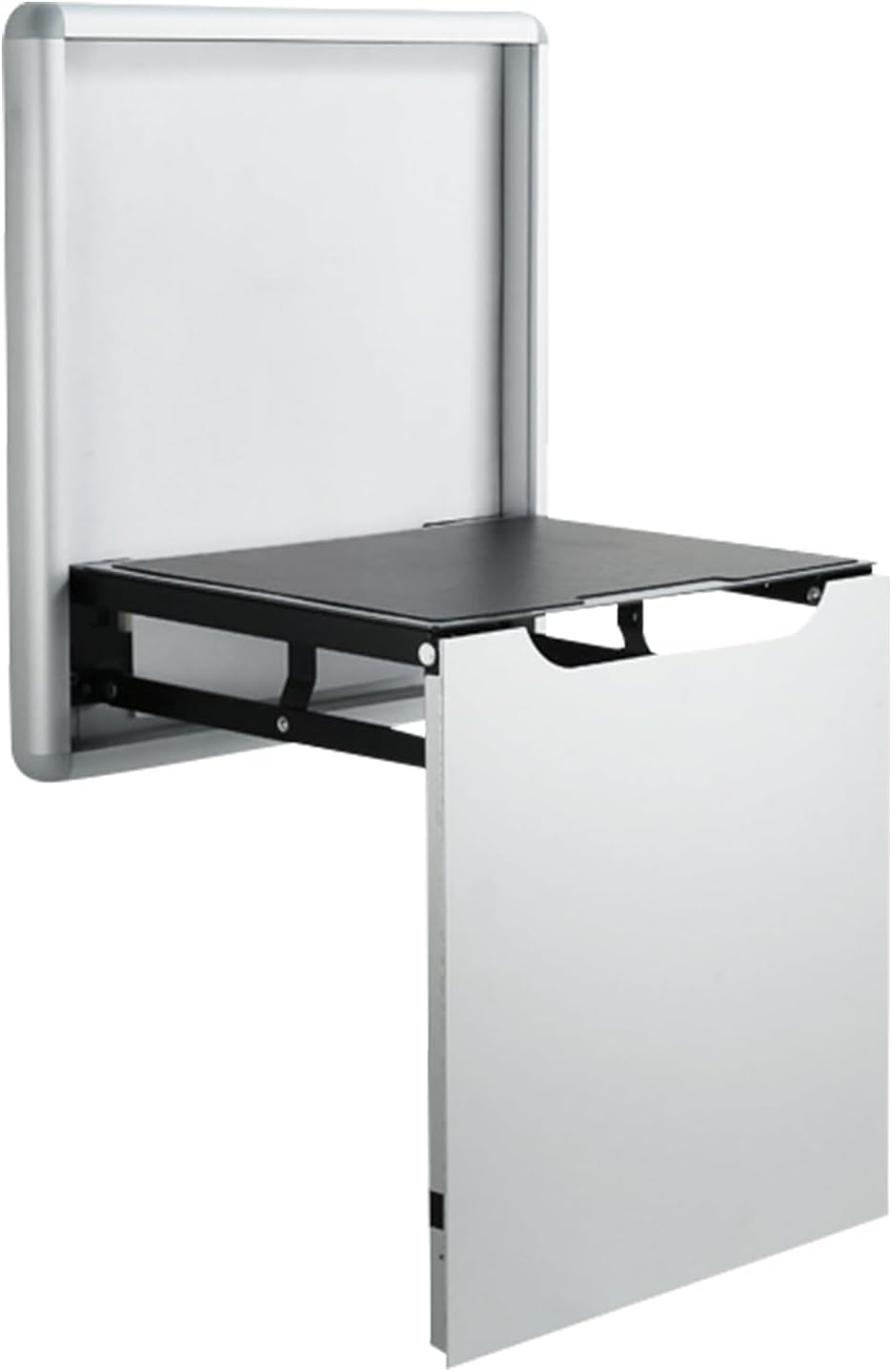 Foldable Wall-Mounted Stool,Entryway Shoe Changing Stool,Invisible Folding Sh...