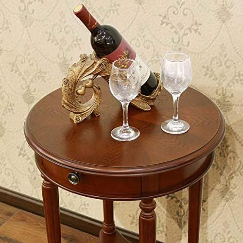 Telephone Table, American Telephone Tables,Round Coffee Table,Side Table with...