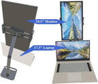 Portable Monitor Holder for 6-18.5 Inch Screen Desktop Expandable Monitor Stand 13 inch Tablet Stand