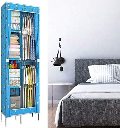 Fashion Oxford Cloth Cabinet Simple Combination Wardrobe Dormitory Bedroom Co...