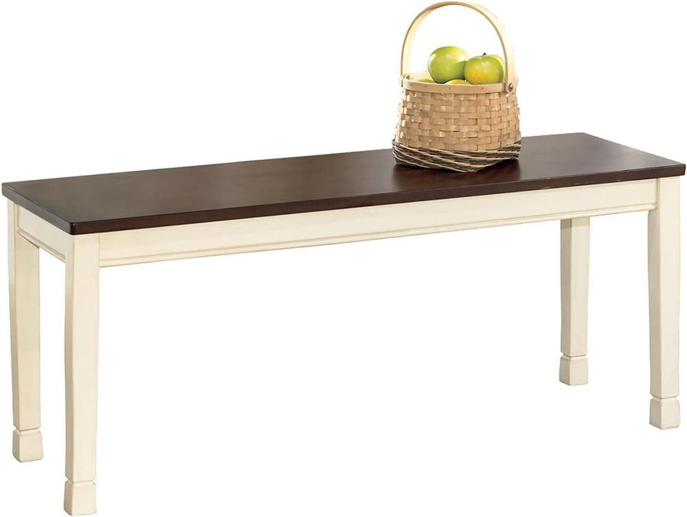 Signature Design by Ashley Whitesburg Cottage Rectangular Dining Bench, Brown...