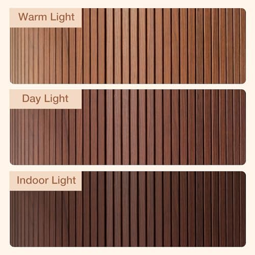HOMMPA 48'' Round Dining Table for 4-6 Kitchen Table with Storage-Walnut