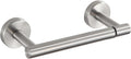 BGL Toilet Paper Holder Brushed Nickel Wall Mount, Brush Nickel Bathroom Toilet Paper Holder Brushed Nickel SUS 304 Stainless Steel, Double Post Pivoting Toilet Paper Roll Holder for Bathroom RV
