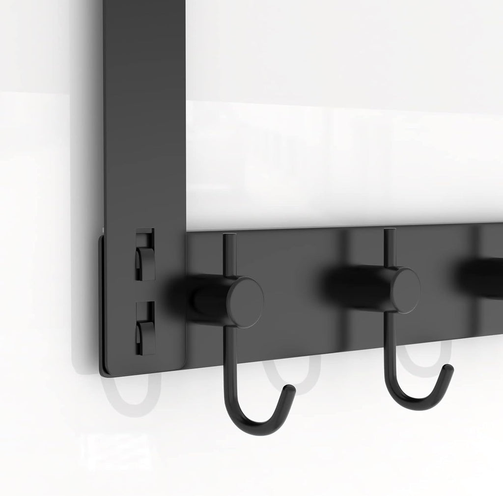 VAEHOLD Over The Door Hooks for Hanging Clothes, Heavy-Duty Door Hooks Organizer for Towel, Coat, Bag, Robe