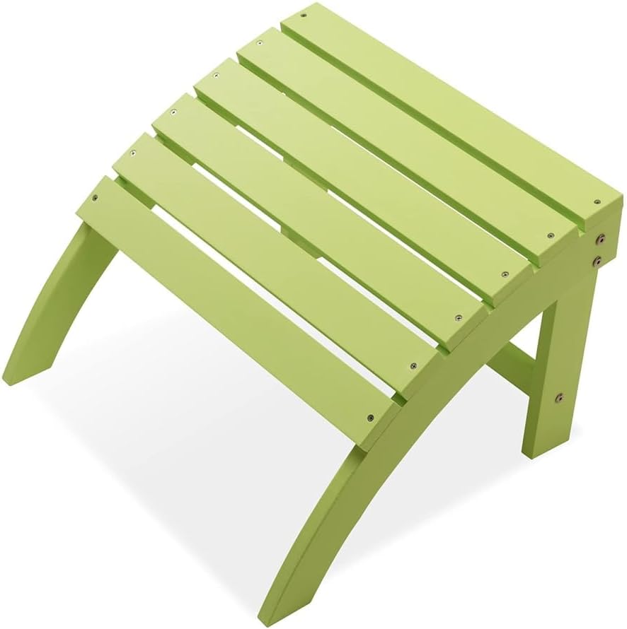 Psilvam Adirondack Ottoman, Adirondack Footstool for Adirondack Chair Weather...