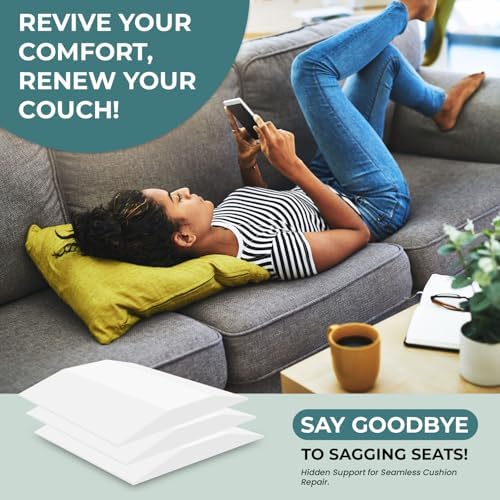 Sofa Couch Cushion Support for Sagging Sofas Cushions Repair Trapezoidal Furn...