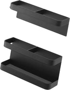 Cocoarm Magnetic Umbrella Stand Holder, Wall Mounted, No Punching, Height Adjusting, Black, for Entryway, Home, Hotel Hallway