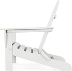 POLYWOOD AD5030WH Classic Folding Adirondack Chair, White 35.7 x 29 x 35.7 inches