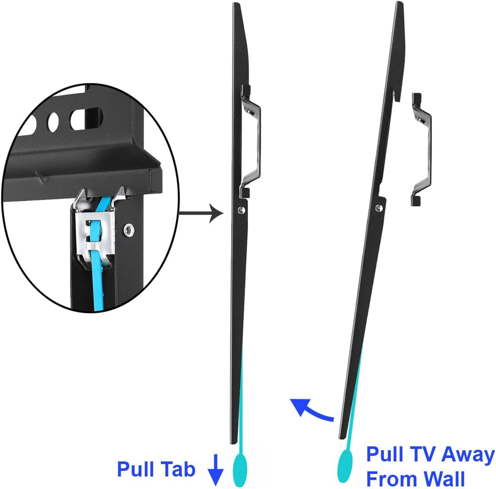 Cheetah Fixed TV Mount (3-Pack) for Most 26-60 Inch TVs up to 115lbs, Each wi...