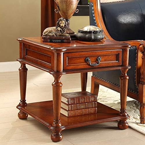 Telephone Table, Living Room Solid Wood Sofa Side Table,American Telephone Si...