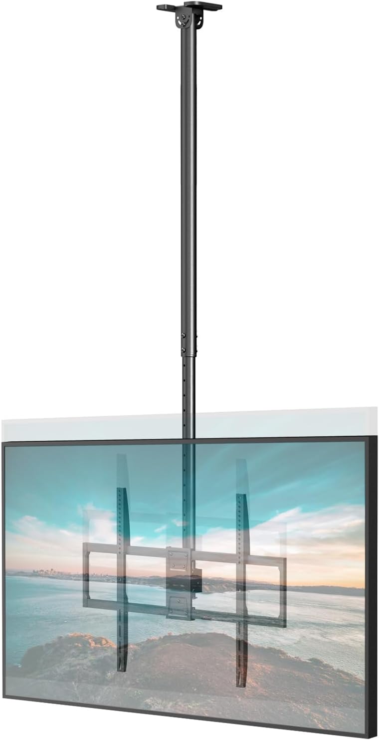 Ceiling TV Mount, Adjustable Hanging Ceiling TV Bracket Fits Max 100 inch | P...