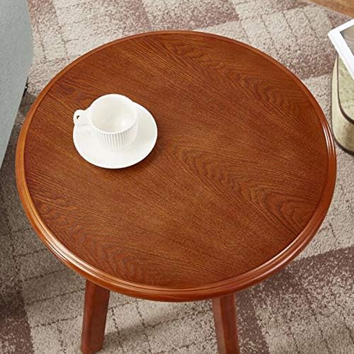 Telephone Table, Round Side Table,Sofa Coffee Table,American Wood Solid End T...