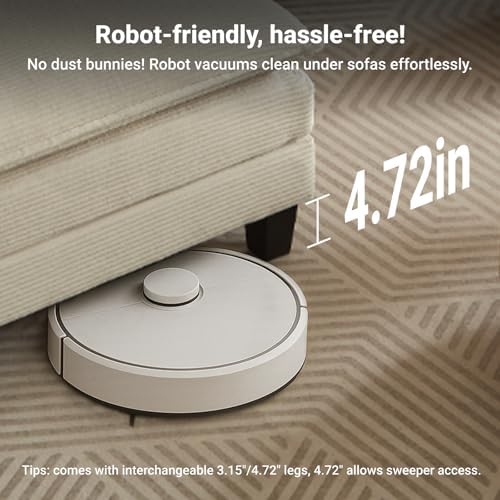 Amsleekey 76.5" L-Shaped Modular Sectional Sofa, Beige Corduroy | Cloud ...