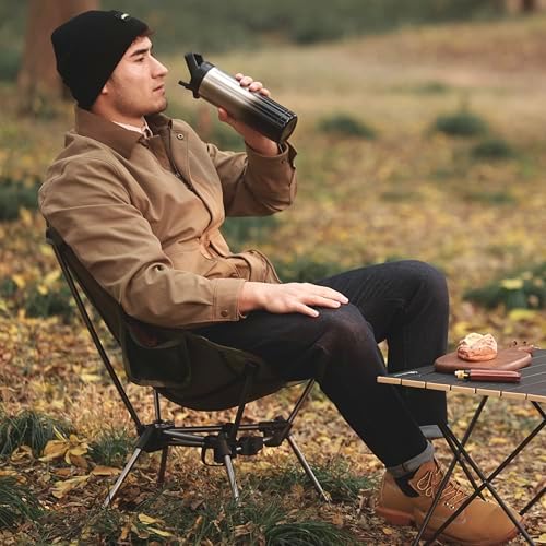 MOON LENCE Portable Camping Chair Backpacking Chair - The 4th Generation Ultr...