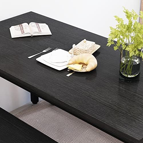 Recaceik Dining Table Set with Bench, 3 Pieces Dining Furniture Set Kitchen T...