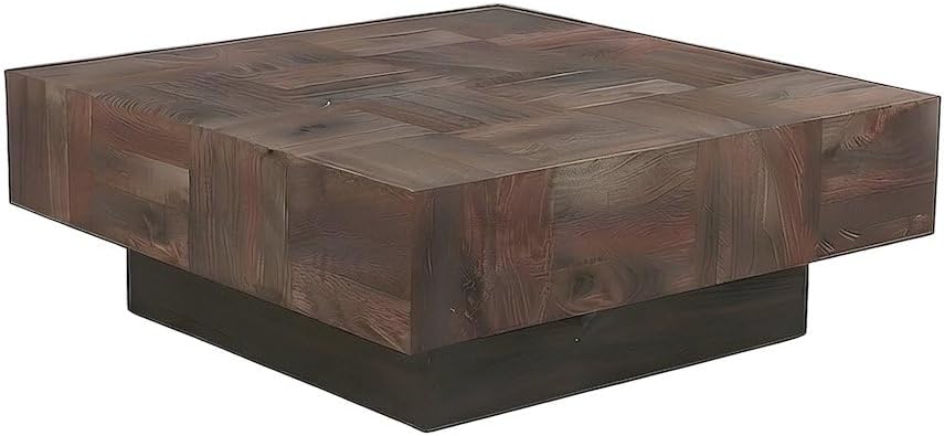 Starlight Canyon Home Solid Mango Wood Living Room Table Set, Coffee Table an...