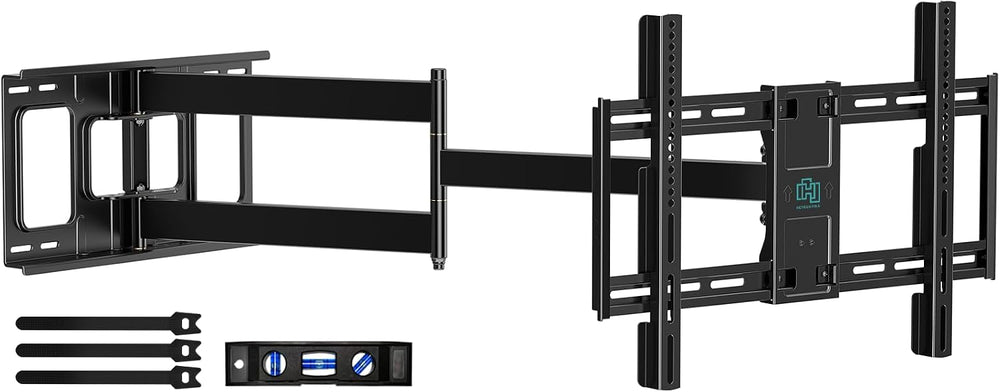 HCMOUNTING Extra Long Arm Full Motion TV Wall Mount for 42–80” TVs | 43” Long...
