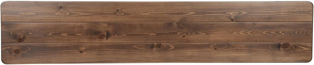 Flash Furniture Hercules 60x12 in Commercial Folding Bench, Rustic | Foldable...