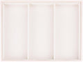 SANQIANWAN Leather Jewelry Organizer Trays Velvet Liner Storage Drawer Display Case Stackable Trays for Necklace,Rings and Earring (Pearl3)