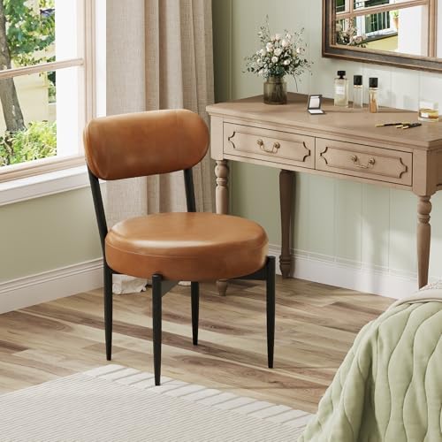 Welzona Upholstered Dining Chairs Set of 4, Dining Room Chairs with Sturdy Me...