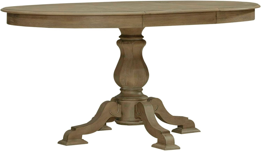 Liberty Furniture Magnolia Manor Dining Room Pedestal Table Traditional 12 In...