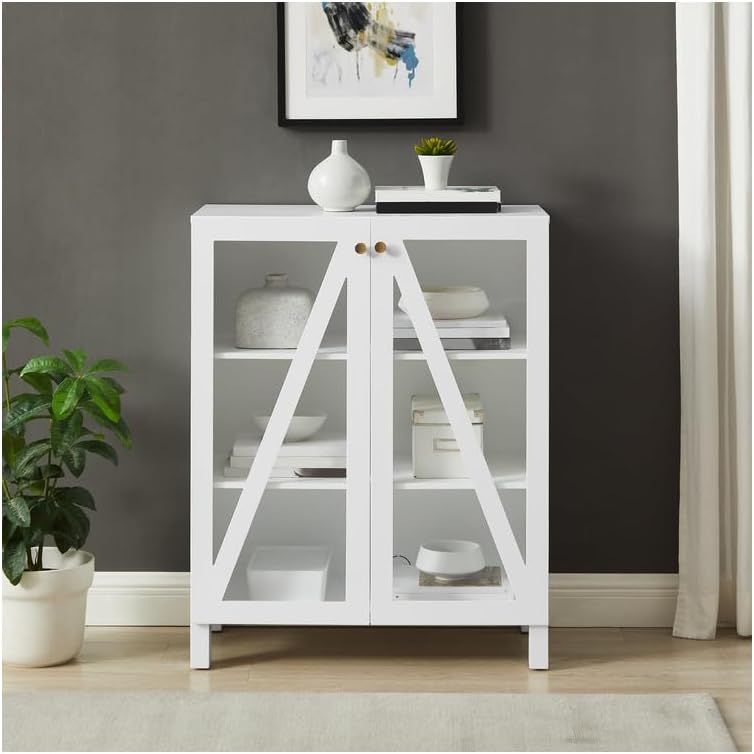 HomeStock Stackable Pantry Cabinet - Kitchen Storage Organizer - 16" D x...