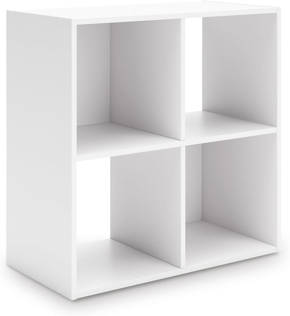 Signature Design by Ashley Onita Contemporary 4 Cube Organizer for Storage, F...