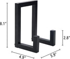 Vinyl Record Storage Holder, Black Lp Record Holder,Metal Album Storage for Vinyl Records