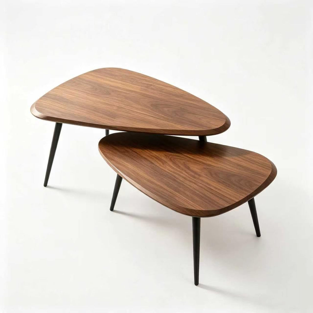 Nesting Coffee Table Set of 2,Mid Century Coffee Nesting Table | living room ...