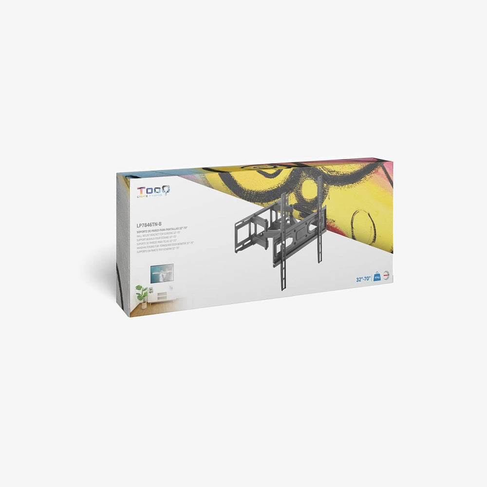 TOOQ LP7846TN-B Wall Mount Bracket for Screens 32" to 70" Black