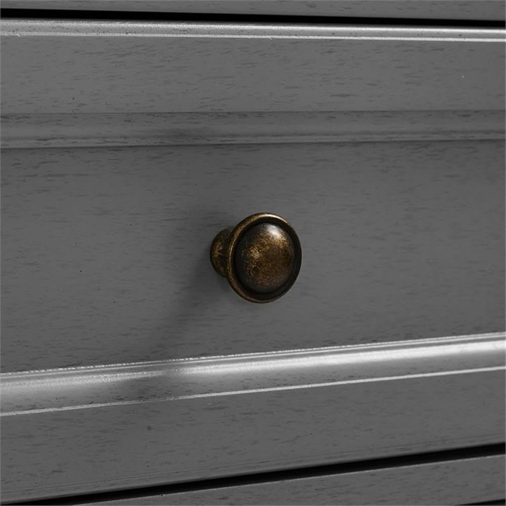 MAKLAINE Traditional Wood 4 Door Pantry, 67.75" H x 23.75" W x 15&q...