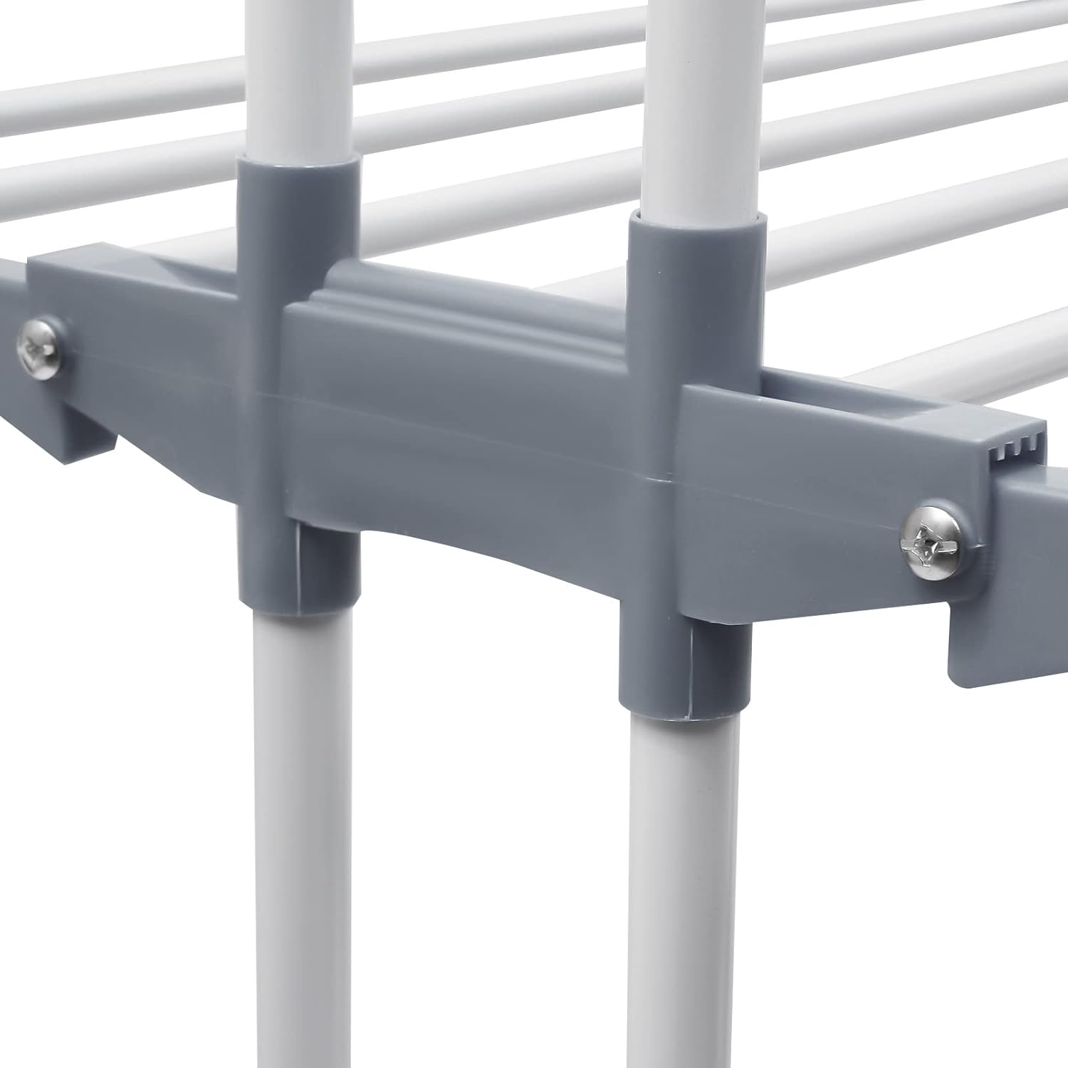 Drying Rack, 29.92*19.69*67.72inch 4 Tier Folding Clothes Drying Rack Rolling Laundry Garment Dryer Stand Multifunctional Stainless Steel Dryings Racks with Wheels for Bedrooms Lofts Balconies Patios