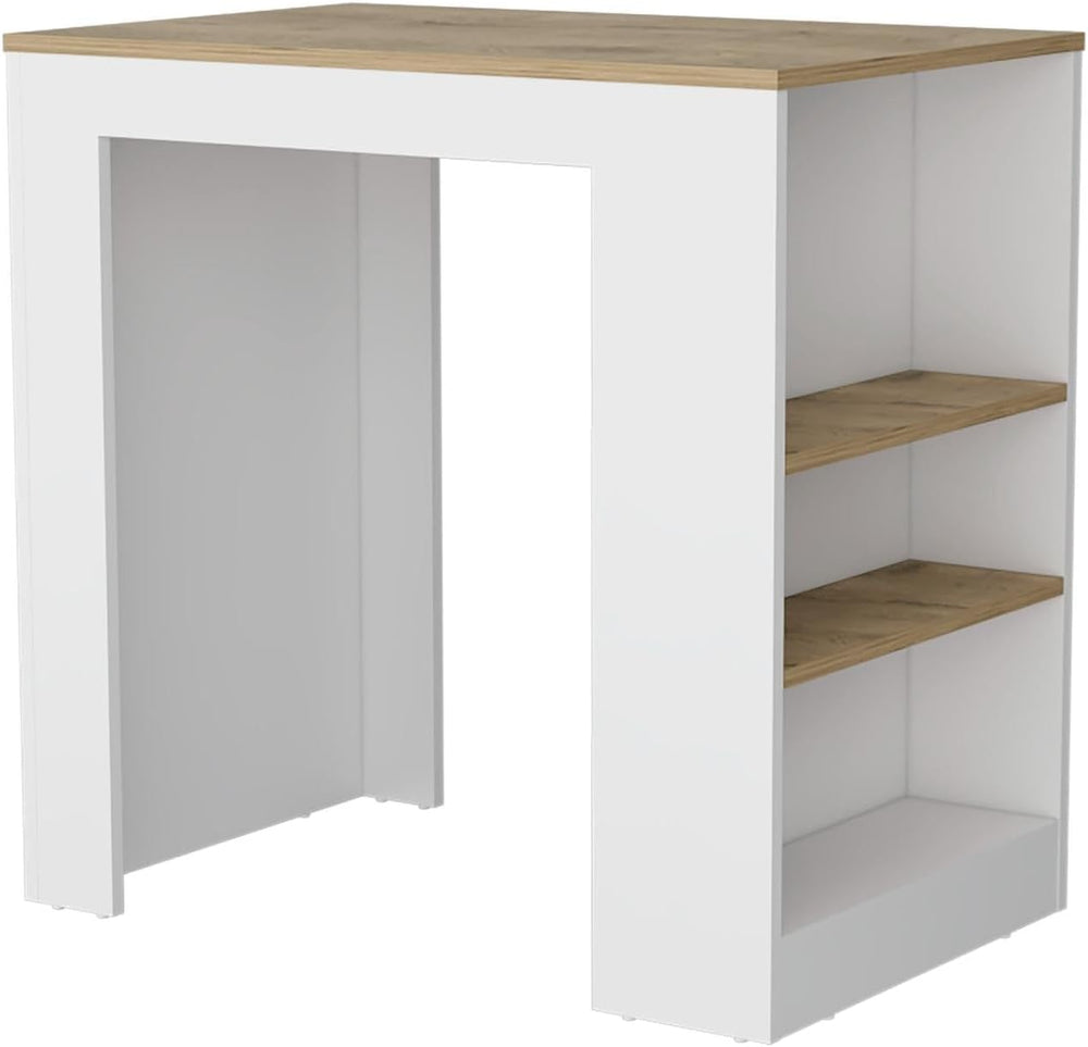 Tuhome Portree Kitchen Island Engineered Wood Multi-Color