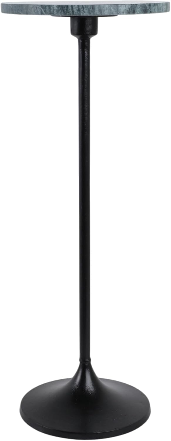 Elegant End Table, Side Table, or Small Night Stand for Room Decor - Slim Met...