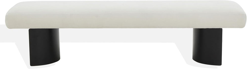 SAFAVIEH Couture Collection Raelee Modern Contemporary White/Black Metal Legs...
