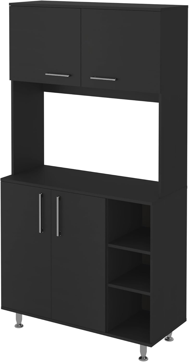 Pantry Cabinet, Three Open Shelves