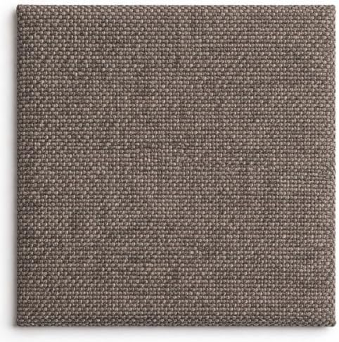 Square Bed – Washable Cover - Soft Upholstered Linen - Minimalist Modern - So...