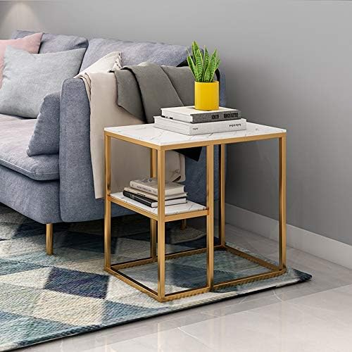 Telephone Table, Sofa Side Table Telephone Table Corner Table 2 Tier Storage ...