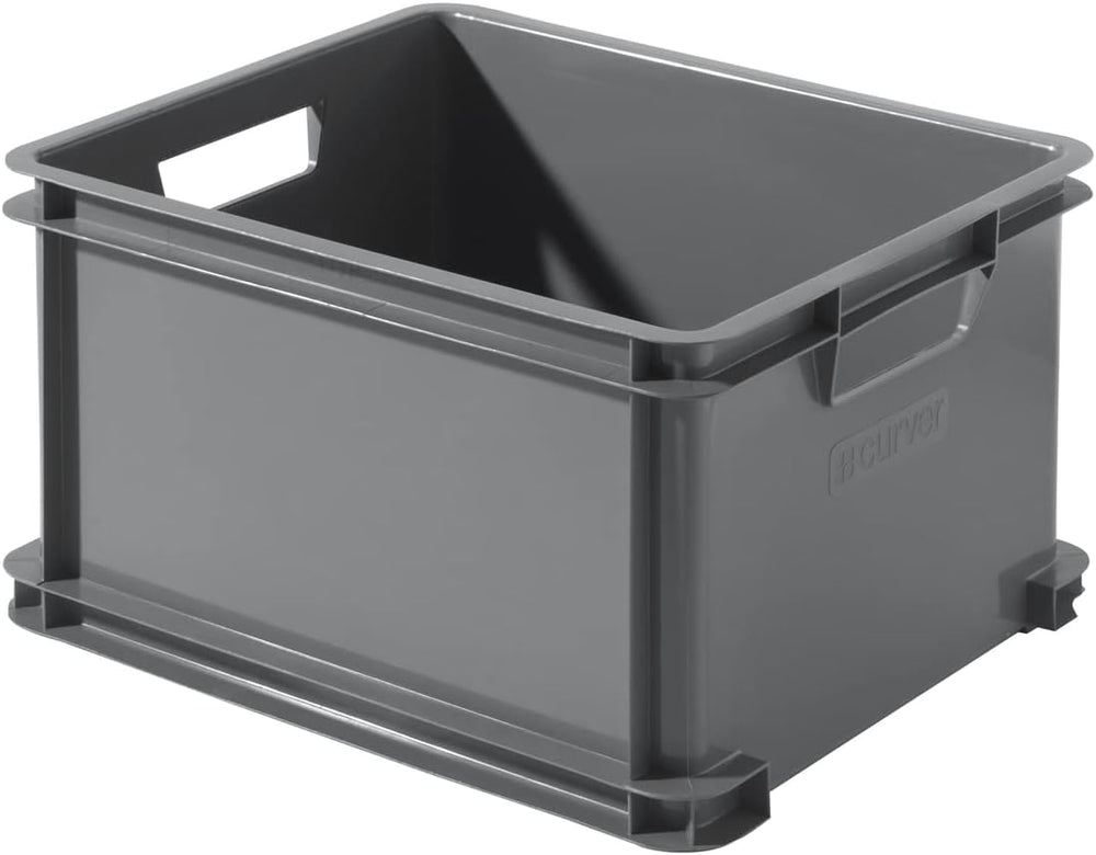 Curver CU Unibox Classic Large Eco, Grey, 43 x 35 x 24 cm