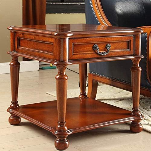 Telephone Table, Living Room Solid Wood Sofa Side Table,American Telephone Si...