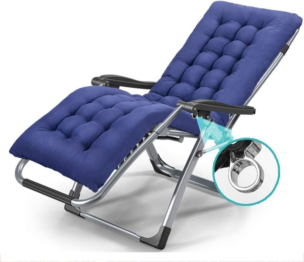 Sun Loungers Lounge Chair, Folding Hospital Accompanying Bed, for Living Room, Bedroom, Office, Garden,(D)