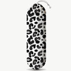White Leopard Print Plastic Bag Holder, Wall Mount Grocery Bags Organizer, Animal Car Trash Bags, Kitchen Housewarming Gifts for Women Family Friends Grandma Mom, Kitchen Pattern Garbage Bag 60