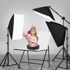 JAYEGT Motorized Rotating Display Stand，180 Lbs Load，360 Degree Electric Rotating Turntable for Photography Products Display，Live Show,Remote Control +5 Colors Backgrounds(Black / 8.66inch / Rechargeable)