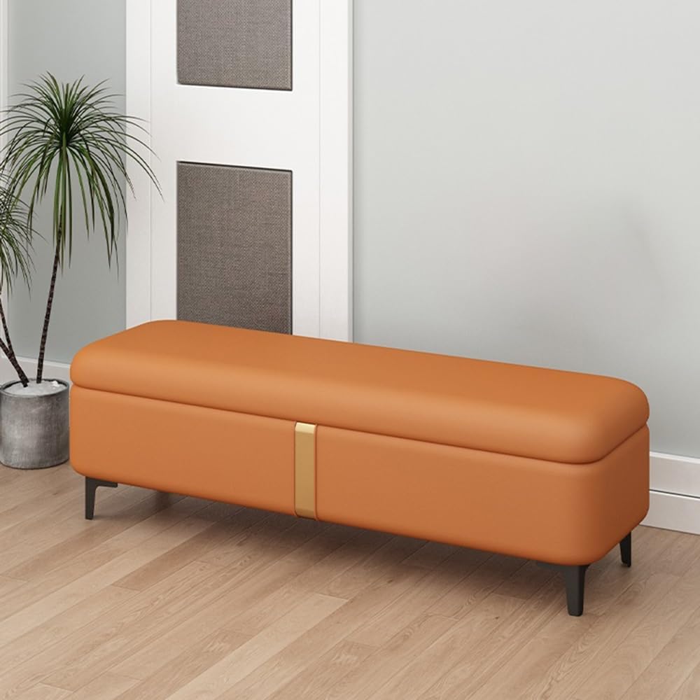 Modern Shoe Changing Bench Storage Long Sofa Rectangular Bed End Stool Entryw...