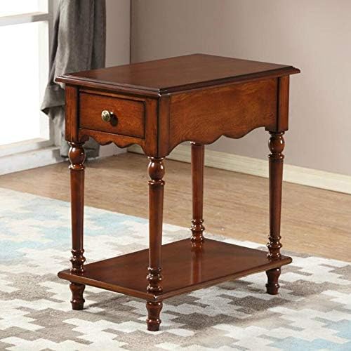 Telephone Table, European Style Sofa Side Table,Square Telephone Table,Living...