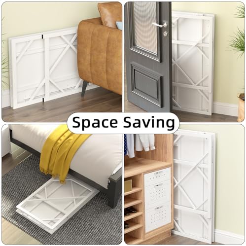 Elephance Folding Desk Writing Computer Desk for Home Office No-Assembly | St...