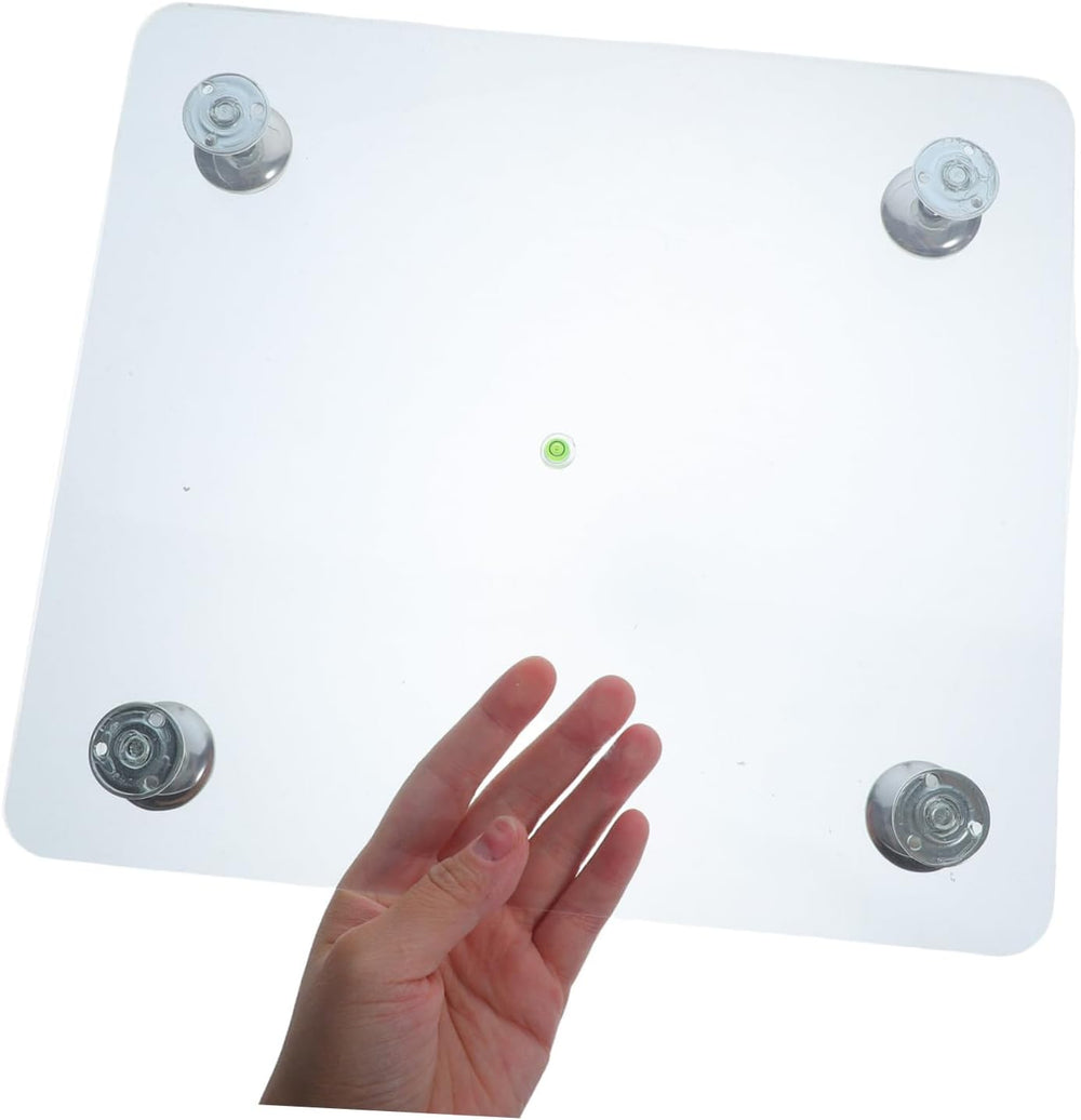 Homoyoyo Adjustable Epoxy Resin Leveling Table with Acrylic Material, Easy Ho...